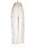 Cali 100% Cotton Ivory Cargo Pants Size 9 - photo 1