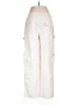 Cali 100% Cotton Ivory Cargo Pants Size 9 - photo 2