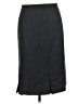 Pendleton 100% Virgin Wool Solid Gray Wool Skirt Size 6 Petite - photo 2