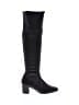 Stuart Weitzman 100% Leather Black Boots Size 8 1/2 - photo 1
