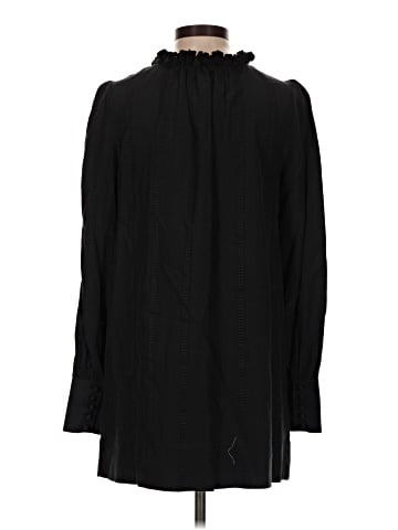 Juicy Couture Long Sleeve Silk Top (view 2)