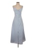 Shein 100% Polyester Checkered-gingham Blue Casual Dress Size XS - photo 1