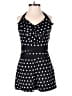 Bebe Polka Dots Black Romper Size 00 - photo 1