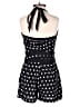 Bebe Polka Dots Black Romper Size 00 - photo 2