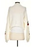 Shein 100% Polyester Ivory Cardigan Size 4 - photo 2