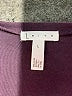 Leith Solid Burgundy Casual Dress Size L - photo 7