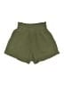 Drew 100% Cotton Solid Green Shorts Size XS - photo 1