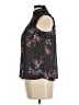 Lily White Black Sleeveless Blouse Size M - photo 5