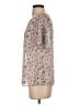 ModCloth 100% Polyester Floral Ivory Short Sleeve T-Shirt Size M - photo 5