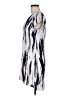 Aqua Graphic Silver Casual Dress Size M - photo 5