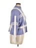 Ann Taylor Checkered-gingham Blue Pullover Sweater Size XL - photo 4