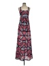 Unbranded 100% Polyester Graphic Red Casual Dress Size S - photo 1