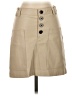 Zara TRF Solid Tan Casual Skirt Size XS - photo 1