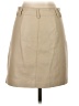 Zara TRF Solid Tan Casual Skirt Size XS - photo 2