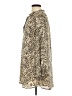 Buddy Love 100% Polyester Animal Print Tan Casual Dress Size S - photo 5