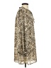 Buddy Love 100% Polyester Animal Print Tan Casual Dress Size S - photo 4