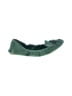 Nine West 100% Leather Green Flats Size 10 - photo 1