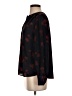 Ann Taylor Print Black Long Sleeve Blouse Size M (petite) - photo 5