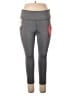 Adrienne Vittadini Color Block Gray Active Pants Size 2X - photo 1
