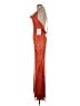 Alamour Orange Cocktail Dress Size XS - photo 5