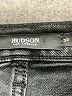 Hudson Jeans Black Denim Shorts Size 32 waist - photo 3
