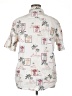 Assorted Brands 100% Cotton Tropical Ivory Short Sleeve Button-Down Shirt Size XL - photo 2