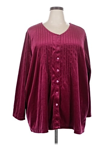 Woman Within Long Sleeve Blouse (view 1)