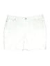 Talbots Solid White Shorts Size 16 (petite) - photo 1