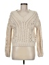 Sadie & Sage 100% Acrylic Ivory Pullover Sweater Size M - photo 1