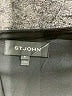 St. John Solid Black Cocktail Dress Size 6 - photo 7