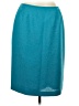 Anne Klein 100% Polyester Solid Teal Formal Skirt Size 12 (petite) - photo 1