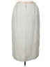 Sag Harbor Houndstooth Ivory Silver Formal Skirt Size 12 - photo 2