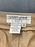 Larry Levine 100% Polyester Solid Tan Casual Pants Size 12 - photo 4