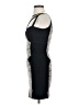 Bebe Graphic Black Cocktail Dress Size S - photo 5
