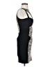 Bebe Graphic Black Cocktail Dress Size S - photo 4