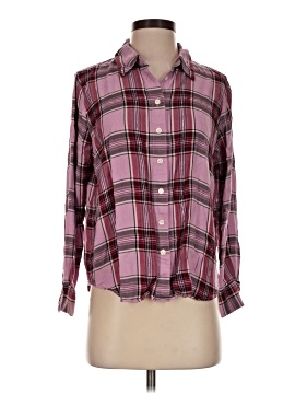 Ann Taylor Long Sleeve Button-Down Shirt (view 1)