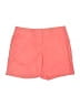 Ann Taylor LOFT 100% Cotton Solid Orange Shorts Size 00 - photo 1