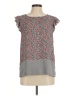 Sweet Rain 100% Polyester Gray Sleeveless Blouse Size M - photo 1