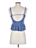 Divided by H&M 100% Viscose Blue Tank Top Size XS - photo 2