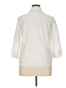 Alfred Dunner 3/4 Sleeve Button-Down Shirt (view 2)