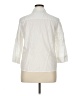 Alfred Dunner Ivory 3/4 Sleeve Button-Down Shirt Size 14 - photo 2