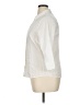 Alfred Dunner Ivory 3/4 Sleeve Button-Down Shirt Size 14 - photo 5