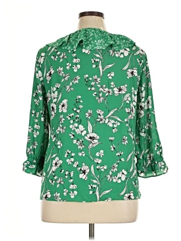 Cato 3/4 Sleeve Blouse (view 2)