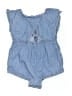Old Navy Blue Short Sleeve Onesie Size 3-6 mo - photo 2