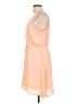 Maurices 100% Polyester Solid Orange Casual Dress Size L - photo 5