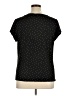 Massini Polka Dots Black Short Sleeve T-Shirt Size 1X - photo 2