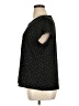 Massini Polka Dots Black Short Sleeve T-Shirt Size 1X - photo 5
