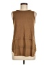 MICHAEL Michael Kors Brown Sleeveless Blouse Size M - photo 1