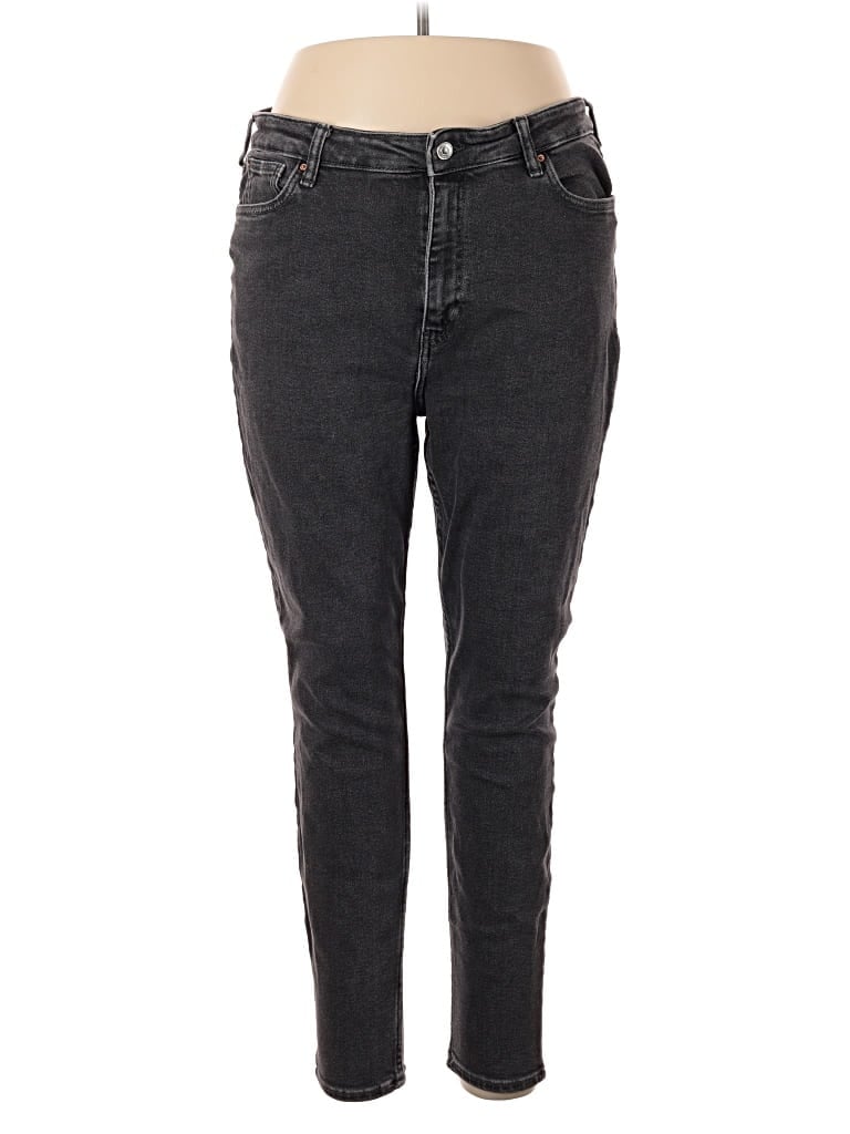 Pre-owned Mng Jeans In Black