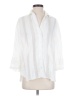 Zara White 3/4 Sleeve Blouse Size S - photo 1